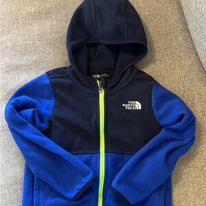The North Face Kids Blue Fleece Hoodie